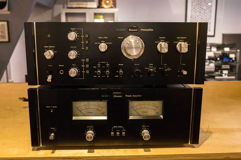 sansui CA-2000プリメインアンプ sansui CA-2000プリメインアンプ vintage-sansui-ca-2000-solid-
