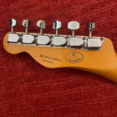 Fender FSR '72 Telecaster Custom P90 2012 - Sunset Orange Transparent image 3