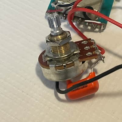 2000's Japan Ibanez RG2570e Prestige Guitar Factory Electronics Wiring Harness (Upgraded Seymour Duncan Pot) image 6