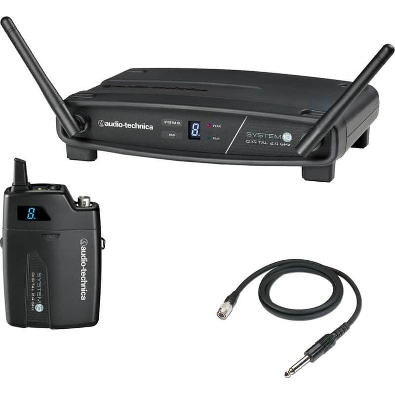 Audio-Technica ATW-1101/G System 10 Digital Pack Wireless System - Guitar image 1