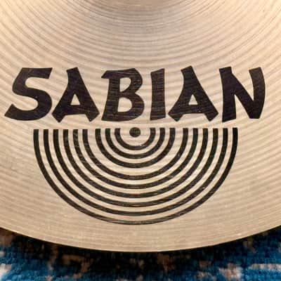 INCREDIBLY CLEAN 1980s 16” Sabian MEDIUM THIN Crash 1075g image 8