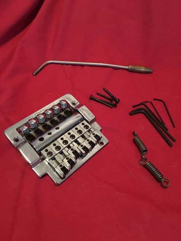 Vintage USA Kahler Tremolo Bridge (80s) 2300 80s Chrome image 1