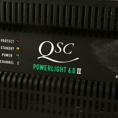 QSC PowerLight 6.0 II 2-channel Power Amplifier CG011SX image 5