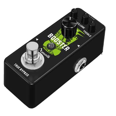 Amuzik Guitar Booster Pedal Analog Micro Boost Pedals For Guitar or Bass Pure Signal Amplification image 2
