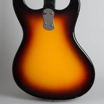 Mosrite  Mark XII 12 String Solid Body Electric Guitar (1967), ser. #T690, original black hard shell case. image 4