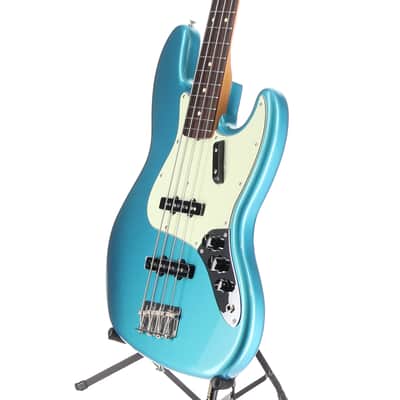 Fender Certified Pre-Owned Vintera II '60s Jazz Bass, Rosewood Fingerboard, Lake Placid Blue (I6) (45154) image 4