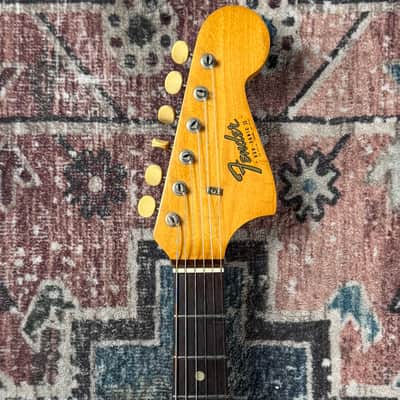 1966 Fender Duo Sonic Vintage Olympic White Electric Guitar W/ Original Case & Hangtag! image 11