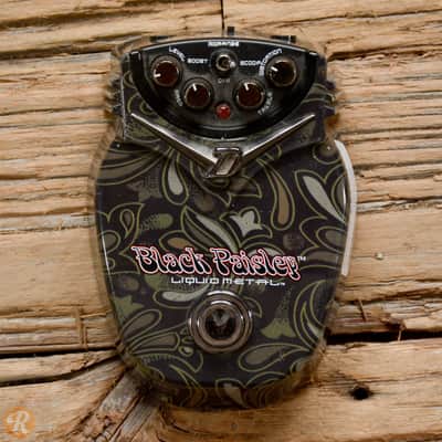 Danelectro Black Paisley Liquid Metal