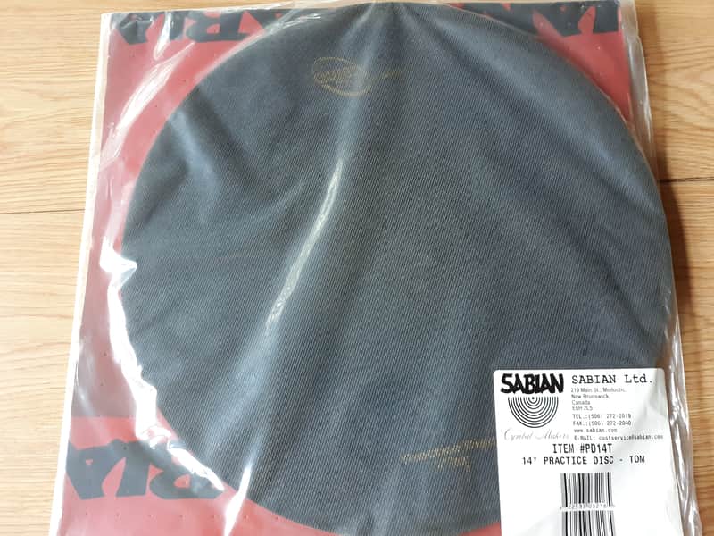 Sabian PD14T Quiet Tone Tom Practice Disc - 14" image 1