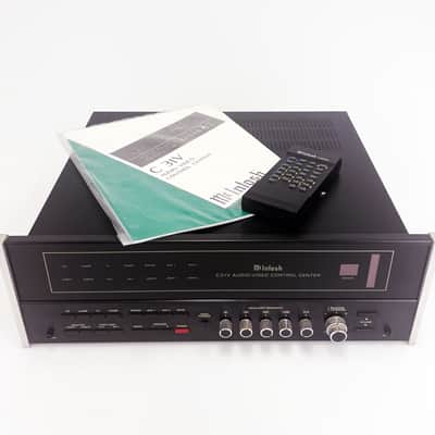 McIntosh C 31V Stereo Solid State Preamp and Video Switch 1987 - 1989 - Black image 1