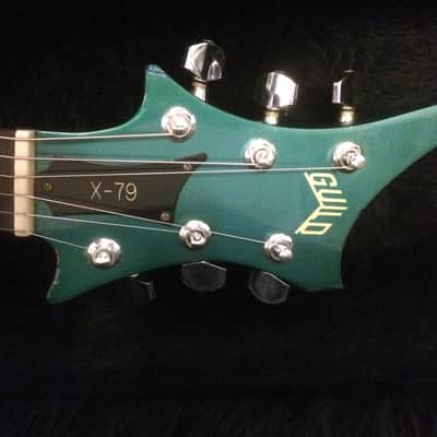 Guild X-79 Skyhawk 1981 Metallic Green w OHSC pretty nice image 3
