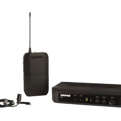 Shure BLX14/CVL Mic Wireless System with CVL Lavalier Microphone Band H10 image 1