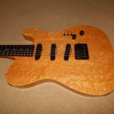 Kent Flattum Nashville Tele 1988 Bridseye Maple James Burton image 1