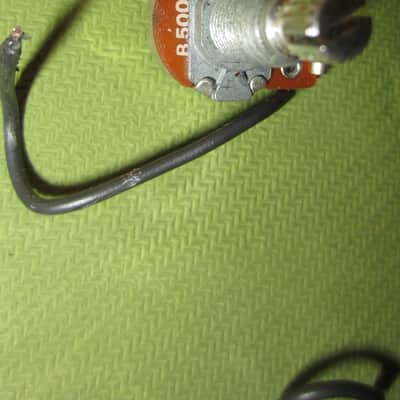 1940s Silvertone Lap Steel Pots and Tone Capacitor image 4