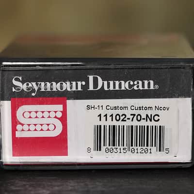 Seymour Duncan SH-11 NICKEL Custom Custom Bridge High Output Humbucker Pickup image 3