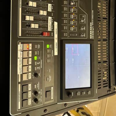 Roland VR-50HD Multi-Format AV Mixer. SKB Rolling Rack, WATTBOX WB-600-SVCE-12 image 1