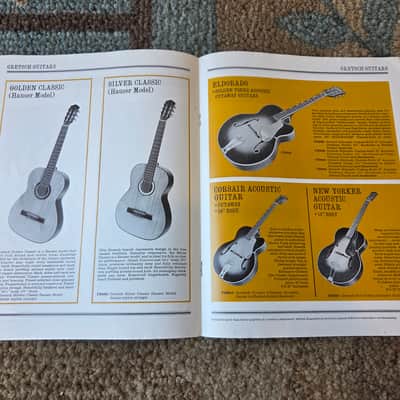 Vintage 1965 Gretsch Guitars & Amplifiers Catalog #32! Chet Atkins, White Falcon! Rare, Original Case Candy! image 7