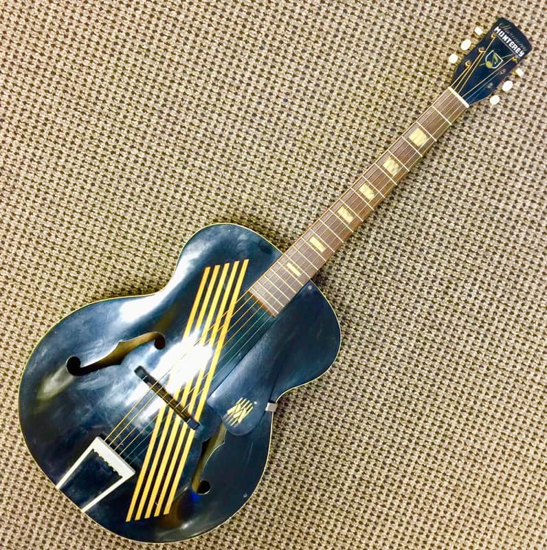 Harmony Monterey Colorama 1955 Black / Gold H951 | Reverb