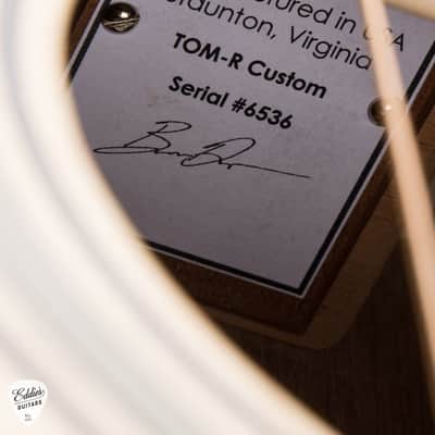 Huss & Dalton TOM-R Custom - Sitka Spruce & Madagascar Rosewood #6536 image 15