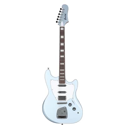 Guild Surfliner Deluxe Electric Guitar, Glacier Blue Metallic image 2