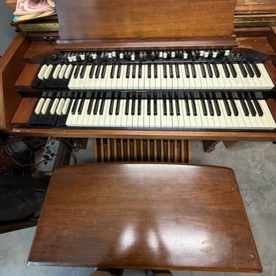 Hammond CV Organ 1945 - 1949 - Natural with ER20 Tone cabinet image 2