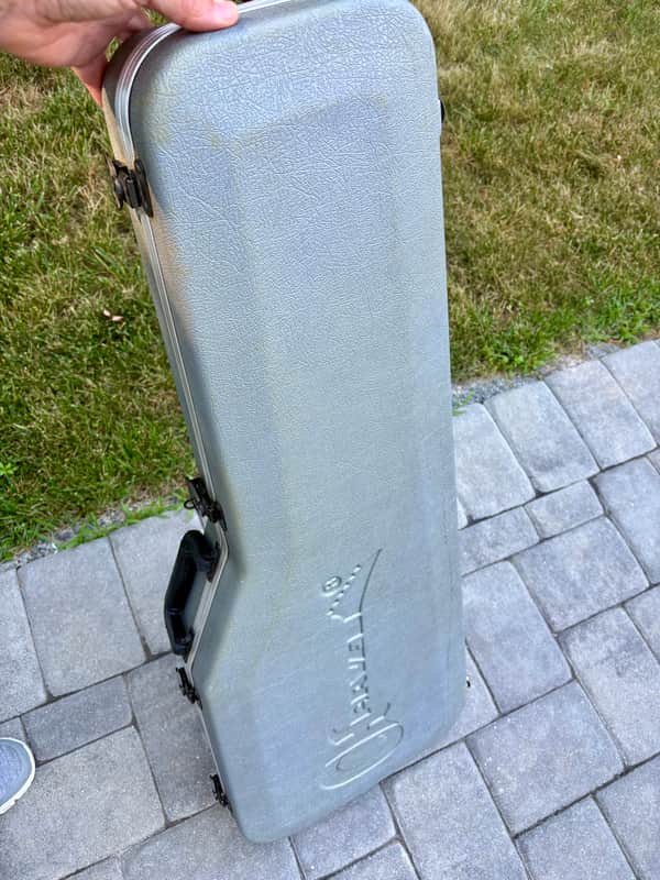 Charvel chainsaw 80's-90's gray guitar case vintage image 1