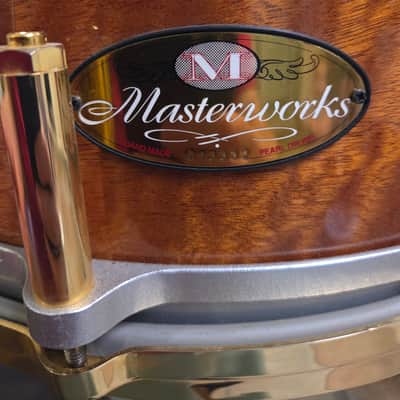 Pearl Masterworks - 8pc Custom Artison Shell Mahogany/Maple configuration image 7