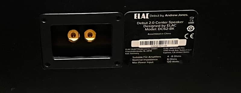 Elac DEBUT 2.0 DC62-BK image 1