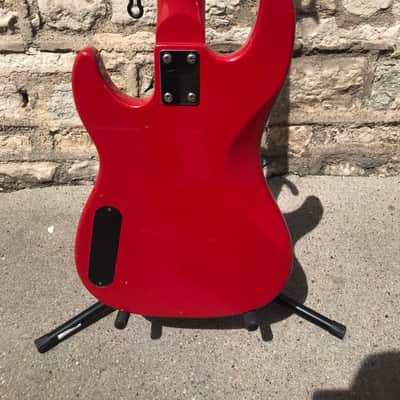Basse vintage rouge Rockwood by Hohner LX 100 image 8