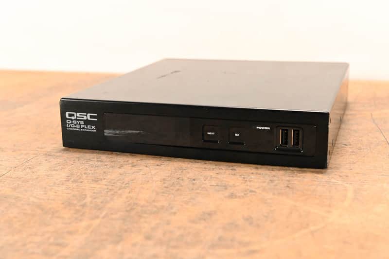 QSC Q-SYS I/O-8 Flex Channel Expander (NO POWER SUPPLY) CG01C12 image 1