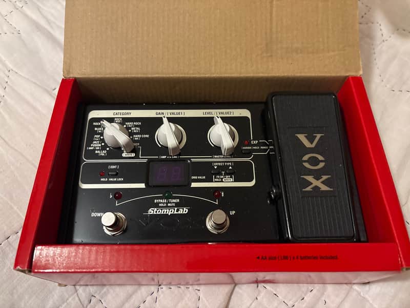 Vox SL2G StompLab IIG Modeling Guitar Processor 2010s - Black image 1