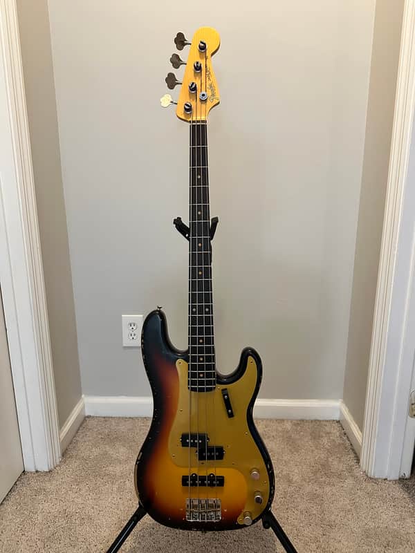 MJT/ MusiKraft PJ- Brazilian Rosewood - Aged Sunburst image 1