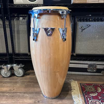 Latin Percussion LPA646-AW Aspire Series 10/11" Conga Set with Stand, Black Hardware 2010s - Natural image 7