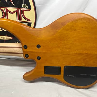 Yamaha TRBX605FM 5-String Electric Bass- Matte Amber image 11