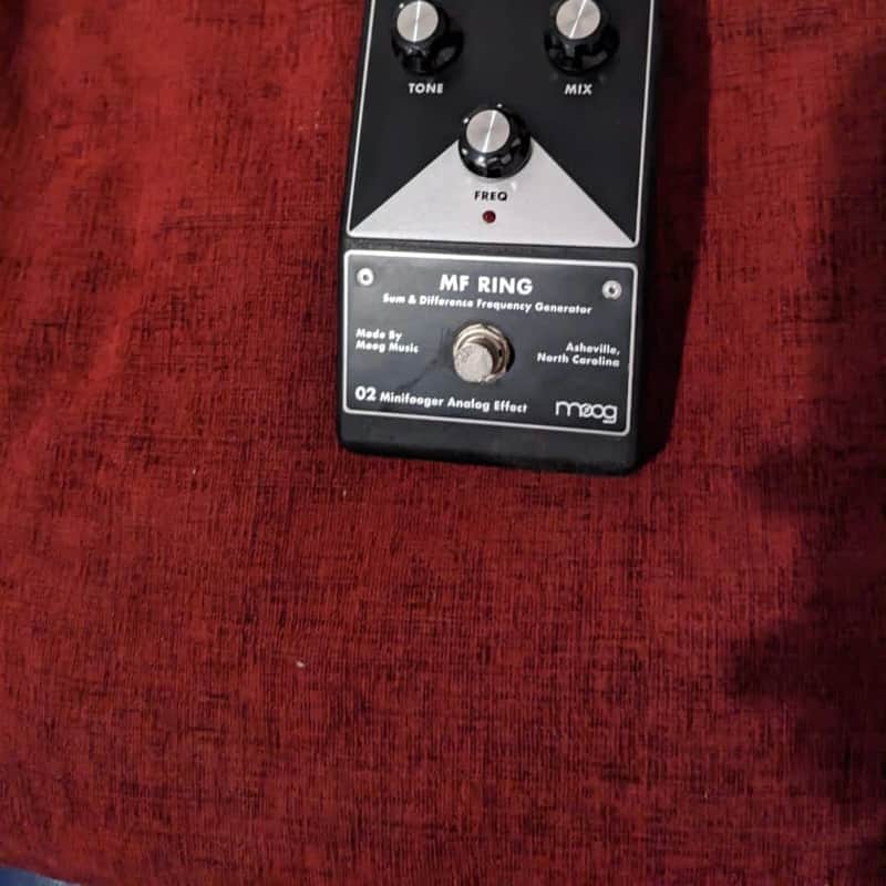 2010s Moog Minifooger MF Ring v2 Black