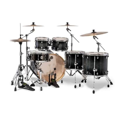 Mapex Armory Drum Kit La Fusion Shell Pack, Black Onyx Burst image 2
