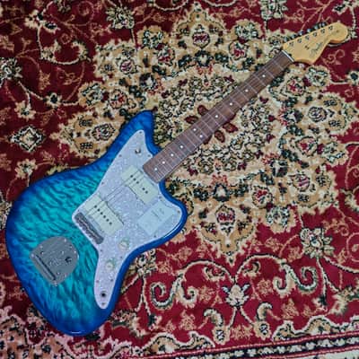 2024 Fender Japan Hybrid II Jazzmaster QMT Collection 2024 - Quilt Aquamarine, Limited Edition, Full Set, MIJ JD24 image 5