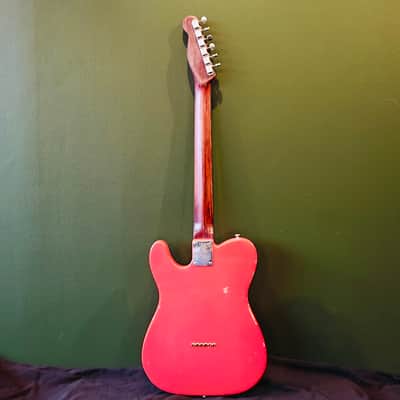 Belle Guitars Teg Custom, Fiesta red - medium relic image 11
