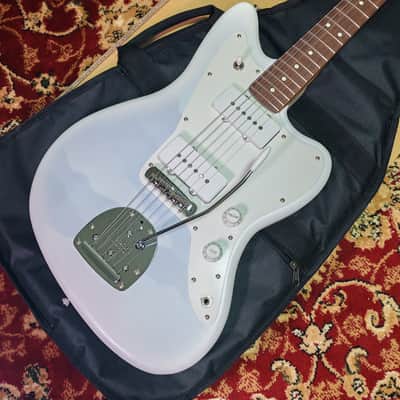 *NEW IN BOX* 2026 Fender Japan Hybrid II Collection Jazzmaster Misty Satin Blue Mist, MIJ JD26 image 2