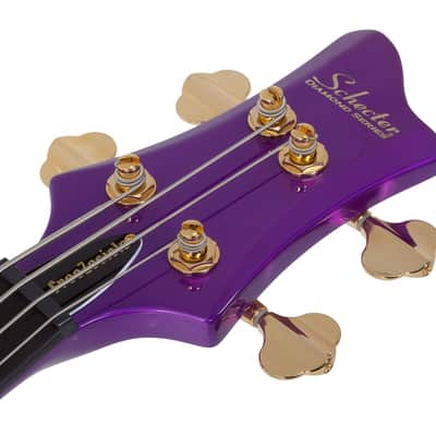 Schecter The Freeze Sicle 4 String Electric Bass in Purple image 2