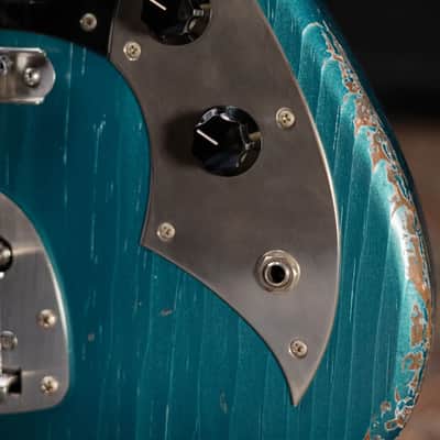 Novo Custom Shop Serus J Electric Guitar - Ocean Turquoise with Gig Bag image 13