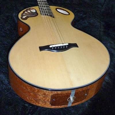 Maegen Wells-Lame Horse Collaboration Cosette Acoustic Flat Top Guitar with free Lame Horse Ukulele image 4