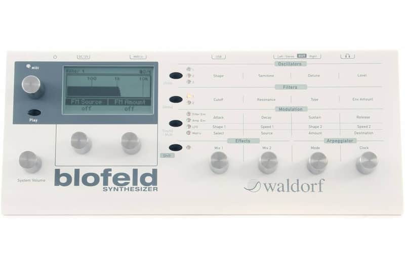 Waldorf Blofeld White Modulo Synth Multitimbrico e Arpeggiatore