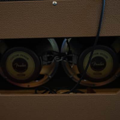 Fender '62 Super Amp Reissue 2-Channel 40-Watt 2x10" Guitar Combo 2025 - Present - Brown / Wheat image 7