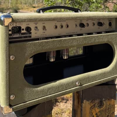Two Rock TS1 6L6 50-Watt Moss Green Suede image 19