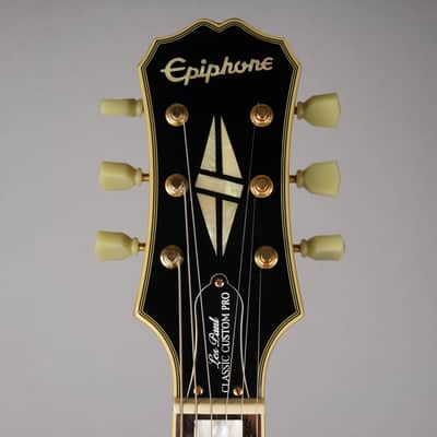 Epiphone Les Paul Classic Custom Pro - 2008 - Gibson USA Pickups - Ebony image 3