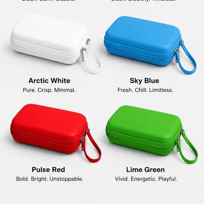 BRAND NEW Teenage Engineering Pocket Operator Hard Shell (EVA) Travel Case - Pulse Red (Case Only) image 5
