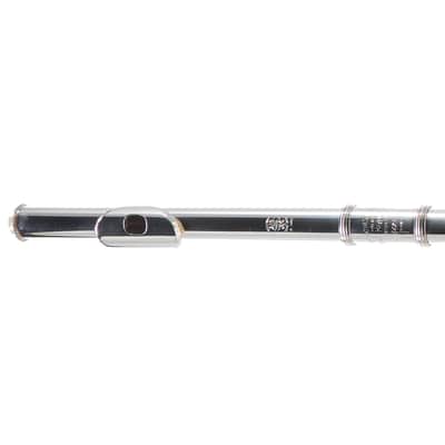 William S. Haynes Custom Silver Flute with B Foot, Offset G, C# Trill, Split E image 3