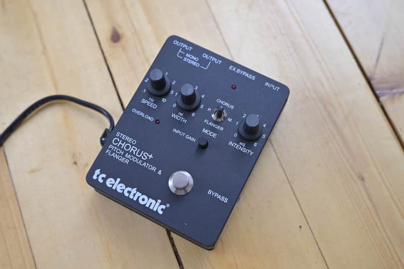 TC Electronic Stereo Chorus + Pitch Modulator & Flanger 1991 - 2016 - Black image 1