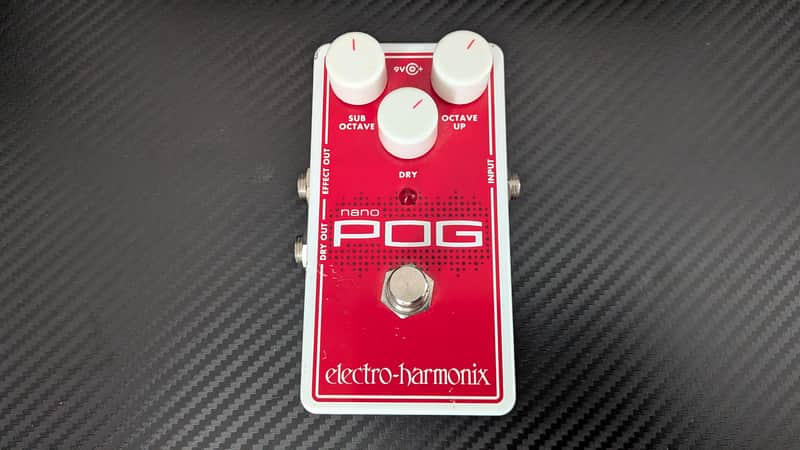 Electro-Harmonix EHX Nano POG Octave Guitar Pedal image 1